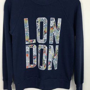 J. Crew London Graphic Sweatshirt